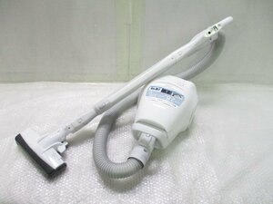 ◎美品 Panasonic パナソニック 紙パック式 電気掃除機 MC-PJ220G-W 軽量 クリーンセンサー パワーノズル 展示品 w6188