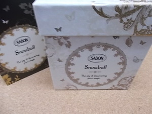 SABON サボン★クリスマス限定★新品未使用★スノードーム★The magical and unexpected SABON Snowball