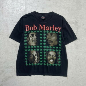 00年代 BOB MARLEY ボブ・マーリー アーティスト レゲエT フォトプリント メンズL