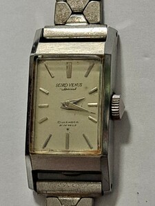 ヴィンテージ SEIKO VENUS Special DIASHOCK 21石 セイコーヴィーナス 手巻き 稼働品 ベルトVENUS K18 G.P 