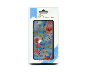 ★Disney ディズニー 3D iPhone6s iPhone6（4.7インチ）ケース 不思議な国のアリス k006 3Dホログラム 立体に見える