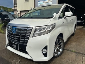 アルファード ハイブリッド 2.5 X E-Four 4WD 両側Pスラ・純正エンスタ・アルパインナビ