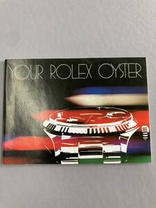 1981年 ロレックス オイスター 冊子 ROLEX OYSTER booklet catalog 5513 1680 1016 1675 1665 1655 1019 6694 16013 16000 5500 16014 1500