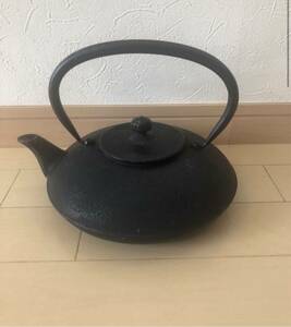 ★未使用品★鉄瓶　南部鉄瓶　宝堂造 煎茶道具　茶道具　急須 南部鉄器