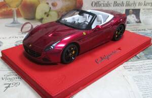 ★絶版*世界20台★BBR*1/18*Ferrari California T Spider フューシャメタリック≠MR