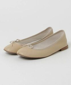 「Repetto」 バレエシューズ 38.5 ベージュ レディース