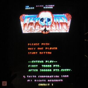 1円〜 東亜プラン/タイトー TATSUJIN 達人 タツジン TOAPLAN TAITO インスト純正 動作確認済【20