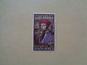 南アフリカ共和国切手　1964年　ジャン・カルヴァン死後4世紀記念　　2+1/2c