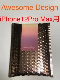 5984 iPhone12 Pro Max用 手帳型ケース レッド