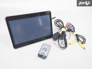 通電確認済み！！社外 メーカー不明 TFT-LCD カラー ミニ モニター 車載モニター USB HDMI SD AUX PHONE リモコン付 汎用 即納 棚19H2