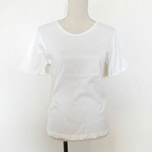 896825 Christian Dior クリスチャンディオール トップス カットソー Tシャツ M 白 レディース