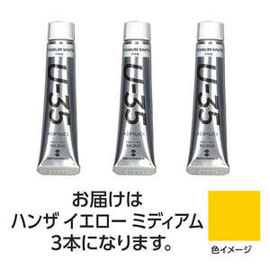 まとめ得 ターナー色彩 U35 ハンザイエローミディアム20ml 3個 TURNER108633 x [3個] /l