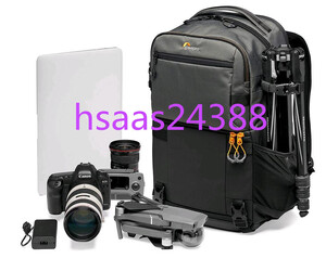 Lowepro ファストパック プロ BP250AW III バックパック グレー 31.1L 15インチPC収納可能 レインカバー付属 LP37331-PWW 