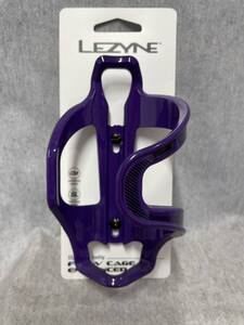 【新品未使用】 LEZYNE (レザイン）ボトルケージ FLOW CAGE SL－L(Left) フローケージSLーL(左） パープルカラー