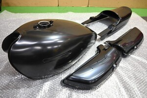 K-083 新品 日本製 Z1 Z2 750RS ショートピッチ 塗装ベース 外装セット タンク 左右サイドカバー テールカウル MRS