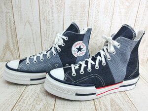 CONVERSE/コンバース：CT70 プラスレトロデニム オプシディアン オールスターHI A03960C サイズ8.5/27cm メンズ 中古美品 韓国限定