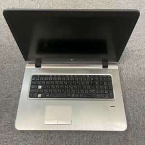 ジャンク品 HP Probook 470 G3 CPU不明／メモリなし／HDDなし 現状渡し(管理112008)