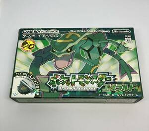 【極美品】　GBA ポケットモンスター エメラルド ポケモン 