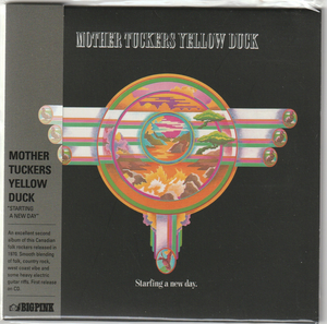 帯付輸入盤紙ジャケCD　MOTHERTUCKERS YELLOW DUCK　「Starting a new day」　BIG PINK 217