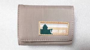 ● 未使用・長期保管品 ● LOGOS DAYS ロゴスデイス しまむら 折りたたみ財布 三つ折り財布 さいふ サイフ ウォレット