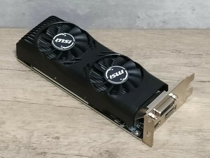 NVIDIA MSI GeForce GTX1650 4GB LP 【グラフィックボード】