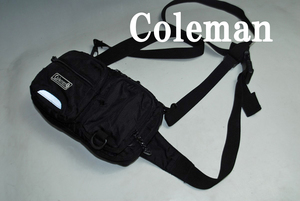 DSC5651/早い者勝ち！衝撃の最終価格！他でも出品中！Coleman★コールマン/黒/こだわりの逸品！傑作ベストセラー！ショルダー・バッグ