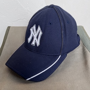 NEW ERA ニューエラ NY ニューヨーク ヤンキース ベースボールキャップ M~Lサイズ ネイビー メッシュ ウール メジャーリーグ MLB