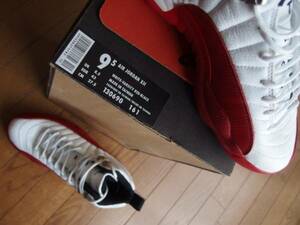 NIKE AIR JORDAN 12 XII OG Cherry (1997)【オリジナル】130690-161 デッドストック 白赤