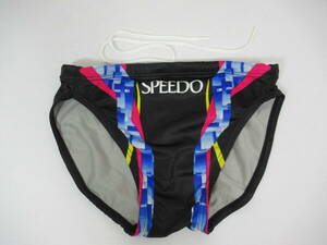 4723　60　SPEEDO Ｖカットパンツ 競泳水着 Ｌ 黒