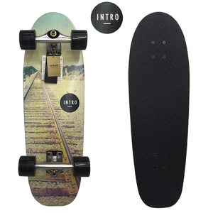 1円 (店頭展示品) INTRO SKATEBOARDS CT-X 30インチ イントロ スケートボード カービングトラック サーフスケート