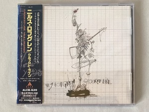 美品/見本品 帯付 ニルス・ロフグレン NILS LOFGREN クルックド・ライン CROOKED LINE