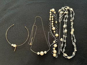 q1796 ネックレス ペンダント パールネックレス アクセサリー 上品 華やか まとめ売り