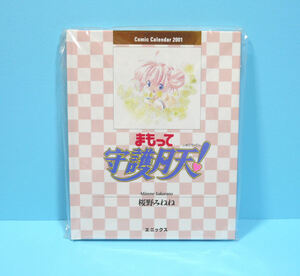 エニックス まもって守護月天！ コミックカレンダー2001 桜野みねね 開封品 b