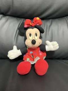 【Disney】  ディズニー　 ミニーマウス　 ぬいぐるみ