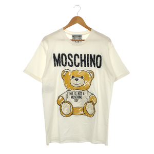 MOSCHINO COUTURE モスキーノクチュール 【lay3952M】 テディベア Tシャツ S/S Tee トップス レディース ブランド 191D V07100440 MR