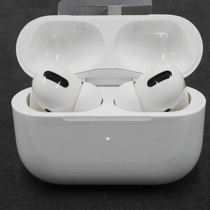 Apple AirPods Pro エアーポッズ プロ ワイヤレスイヤホン USED超美品 第一世代 耐汗 耐水 ノイズキャンセリング MWP22J/A 完動品 V9086