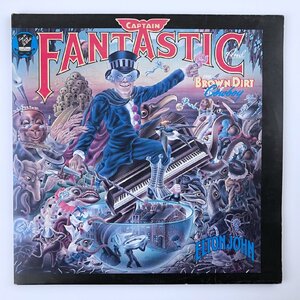 LP/ ELTON JOHN / CAPTAIN FANTASTIC AND THE BROWN DIRT COWBOY / エルトン・ジョン / UK盤 オリジナル マトA4/B4 DJM DJLPX1 41004