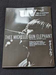 uv THEE MICHELLE GUN ELEPHANT ミッシェルガンエレファント　チバユウスケ　LUNA SEA　hide with Spread Beaver CASCADE　マリスミゼル　