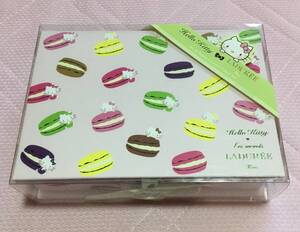 ハローキティ☆LADUREE ラデュレコラボケース入りレターセット　2011年