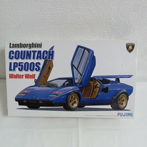 K-98【中古】 未組立　 Lamborghini Countach 　LP500S　Walter Wolf Enthusiast　Model　ランボルギーニ カウンタック LP500S　フジミ