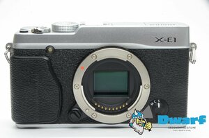 富士フィルム FUJIFILM X-E1 BODY シルバー ミラーレス一眼レフカメラ