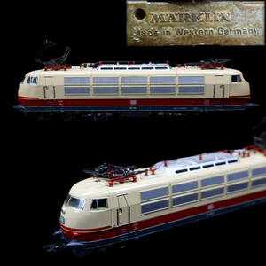 ◆雅◆ Marklin メルクリン 電気機関車 EL ドイツの鉄道HOゲージ /HK.23.12 [D40.6] HIK3