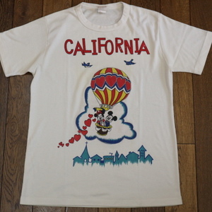 90s Disney Mickey ミッキー ミニー Tシャツ M ホワイト 半袖 American Characters オールド ディズニー キャラクター ヴィンテージ