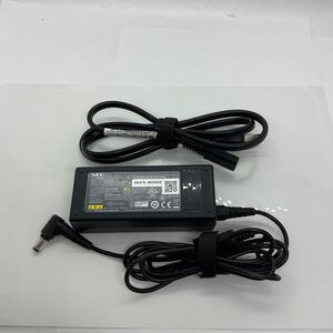 ◎(510-5) ACアダプタ　NEC製　ADP-65JH E　19V-3.42A 通電確認済 中古