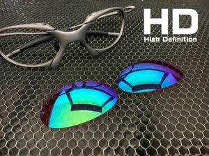 LINEGEAR　オークリー　ロメオ１用交換レンズ　HDレンズ　グリーンジェイド　Oakley　X-Metal　Romeo1