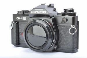 【良品】OLYMPUS OM-4 Ti ブラック ボディ 完動品 #j16