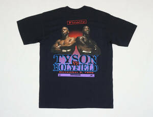 デッドストック 1996年 USA製 Mike Tyson vs. Evander Holyfield 『MGM November 9, 1996』 Tシャツ マイク タイソン Boxing ビンテージ