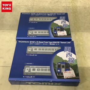 1円〜 動作確認済 TOMIX Nゲージ 92132 JR キハ120形 ディーゼルカー 関西線セット 2点