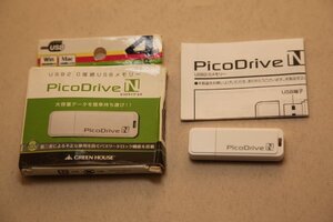 グリーンハウス GH-UFD4GN 4GB PicoDrive N USBメモリ★1082