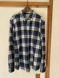 llbean フランネルシャツ vintage tartan